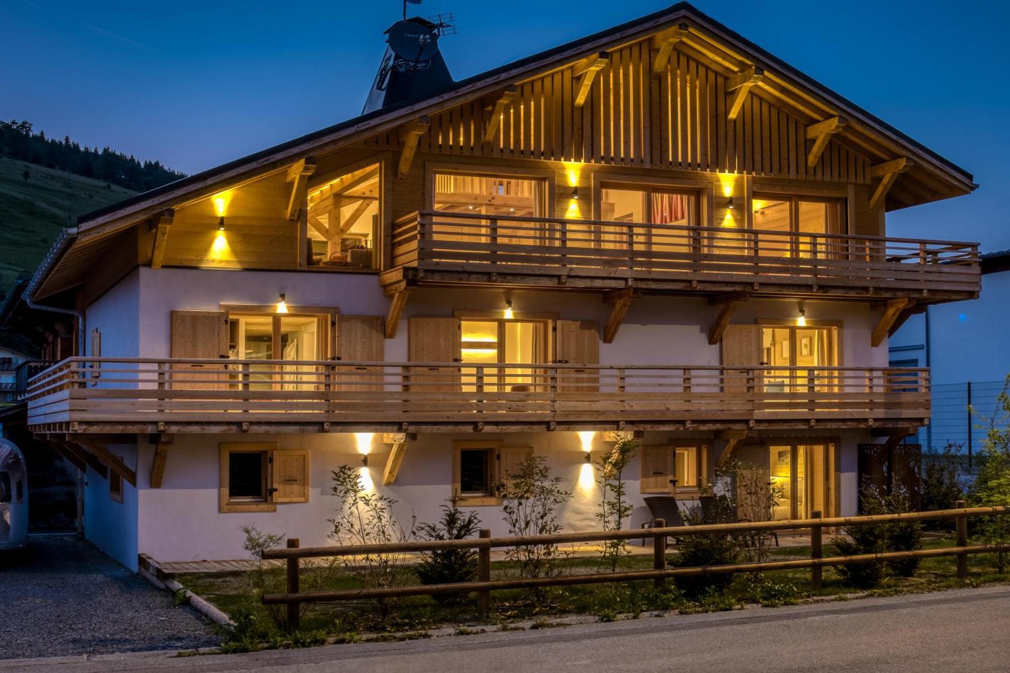 Location Chalet Et Appartement - Emmanuel Renaut Megève Eksteriør bilde